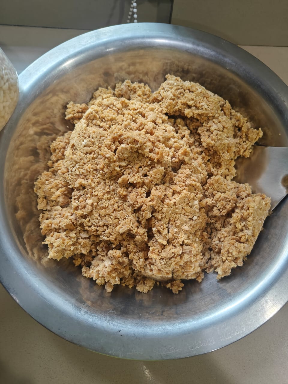 Laddu in Making (Til Laddu)