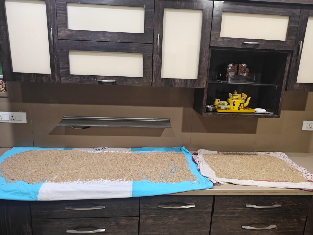 Laddu in Making (Til Laddu)